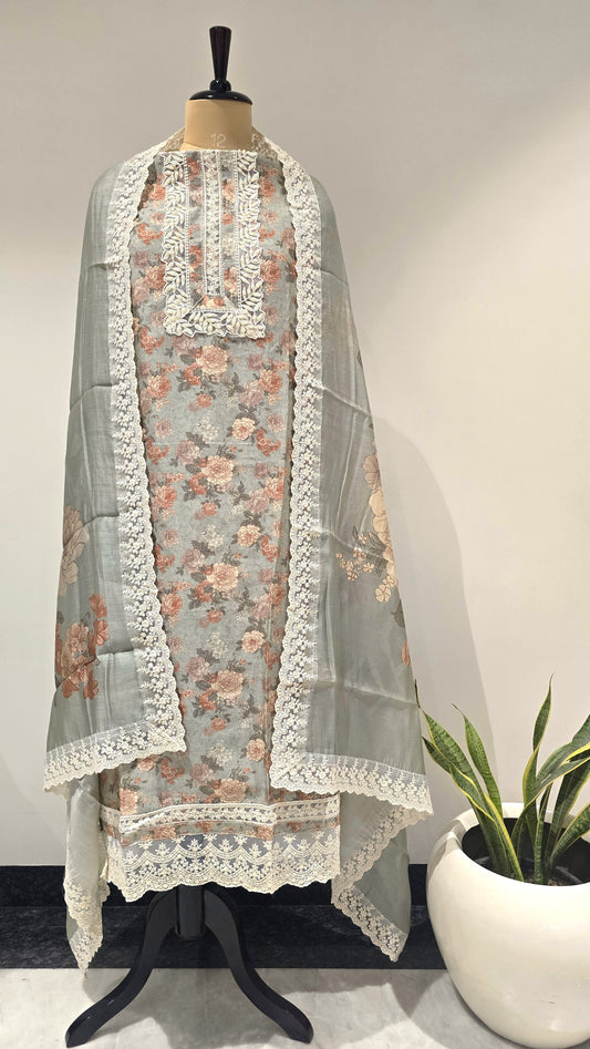 Grey Pakistani Style Studio Suit