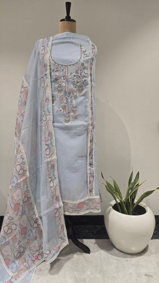 Blue Baag Mehak Beaded Suit