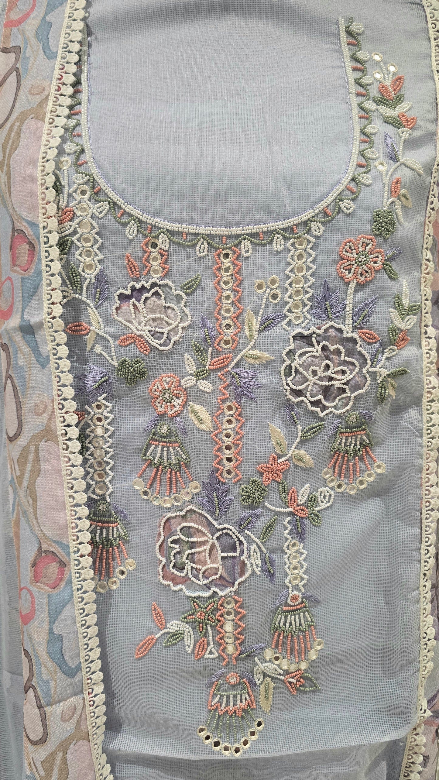 Blue Baag Mehak Beaded Suit