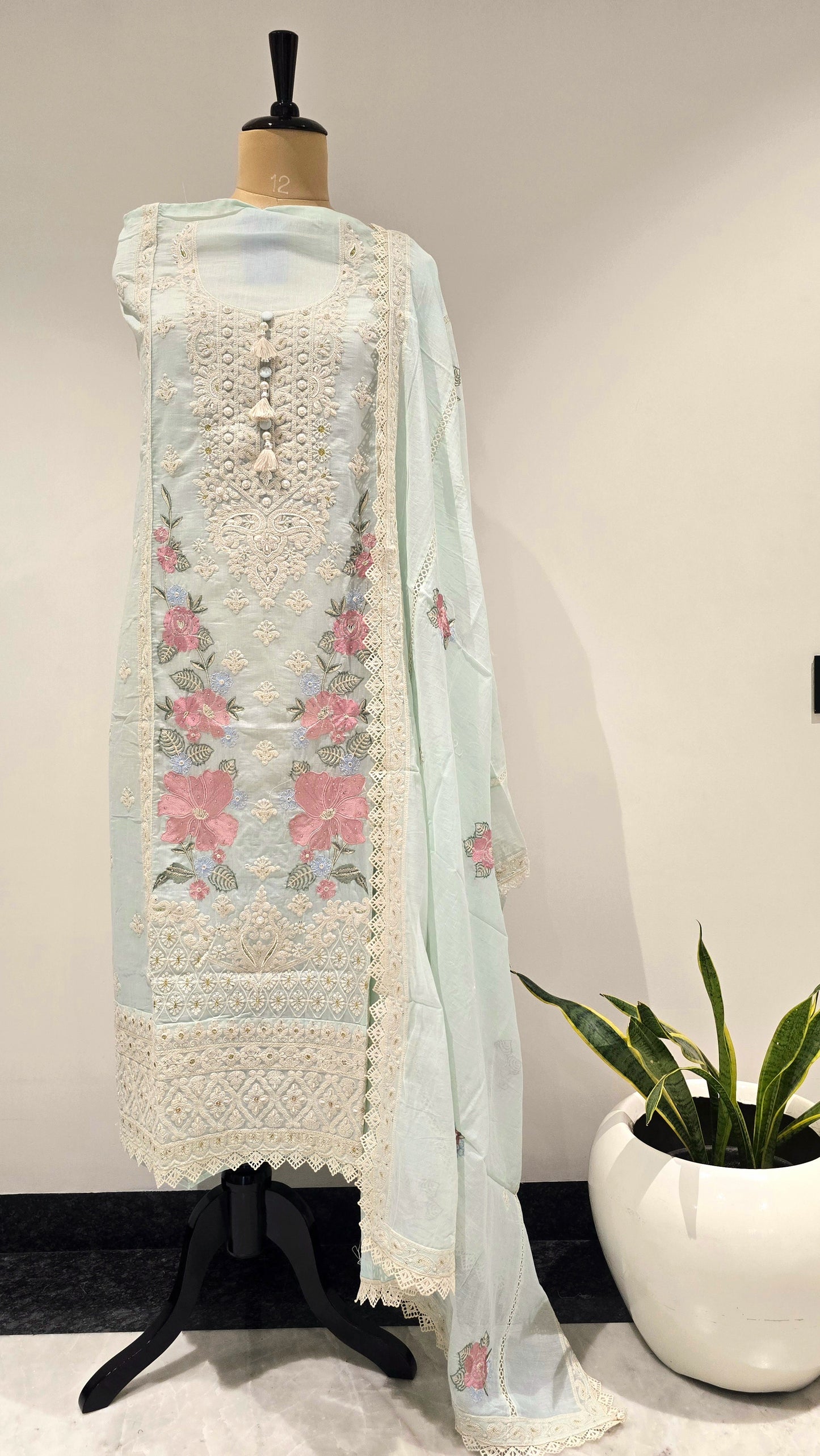 Blue Gulnaar Signature Suit