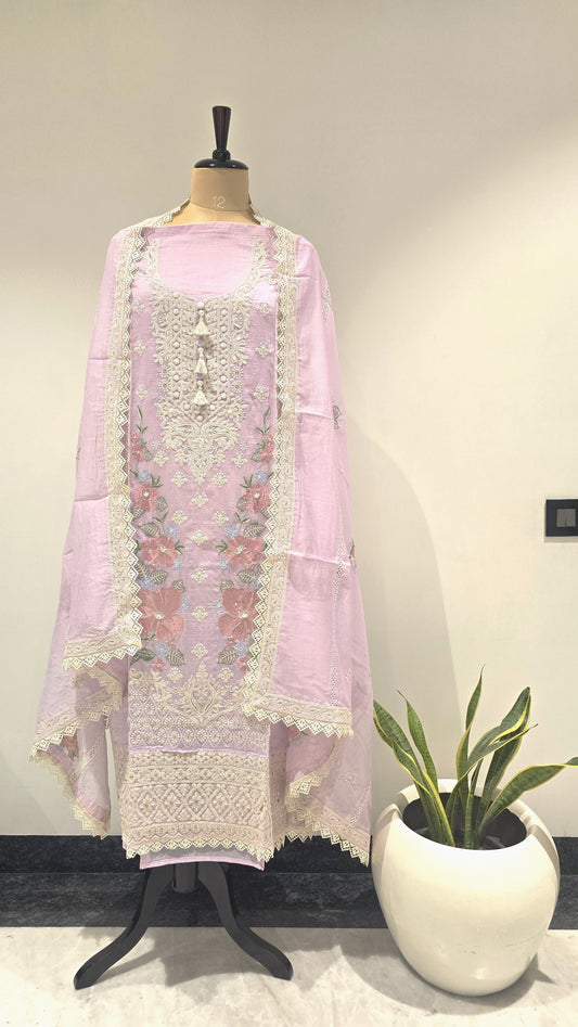 Pink Gulnaar Signature Suit