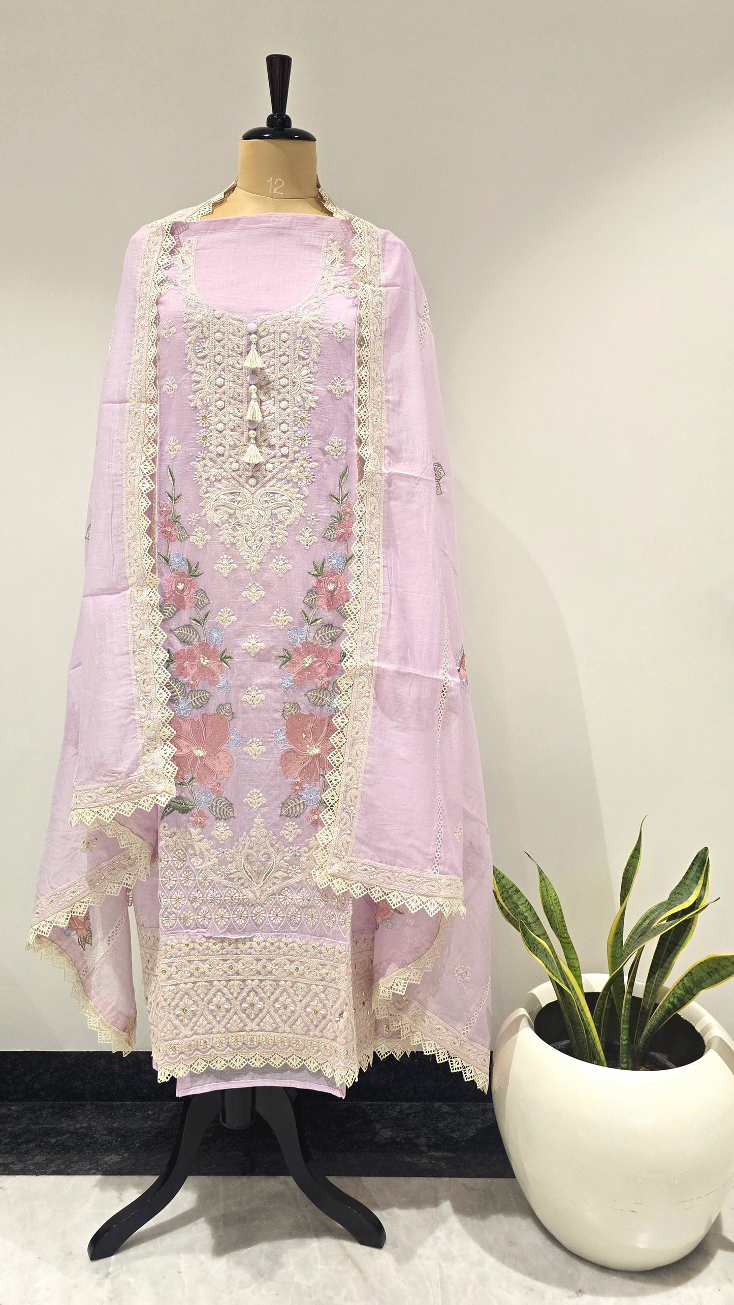 Pink Gulnaar Signature Suit