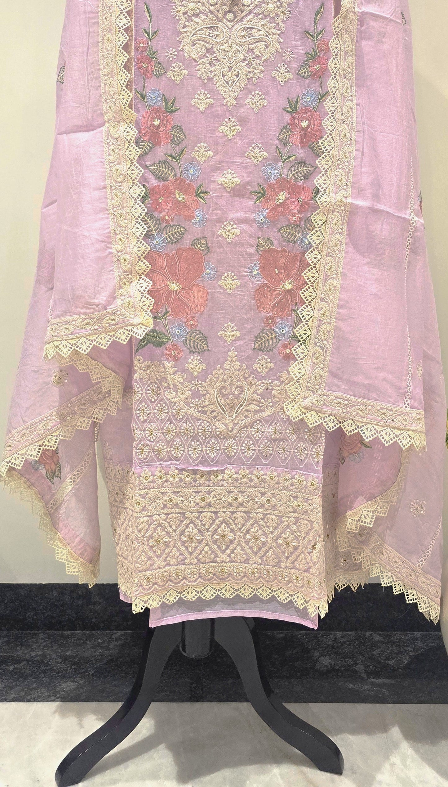 Pink Gulnaar Signature Suit