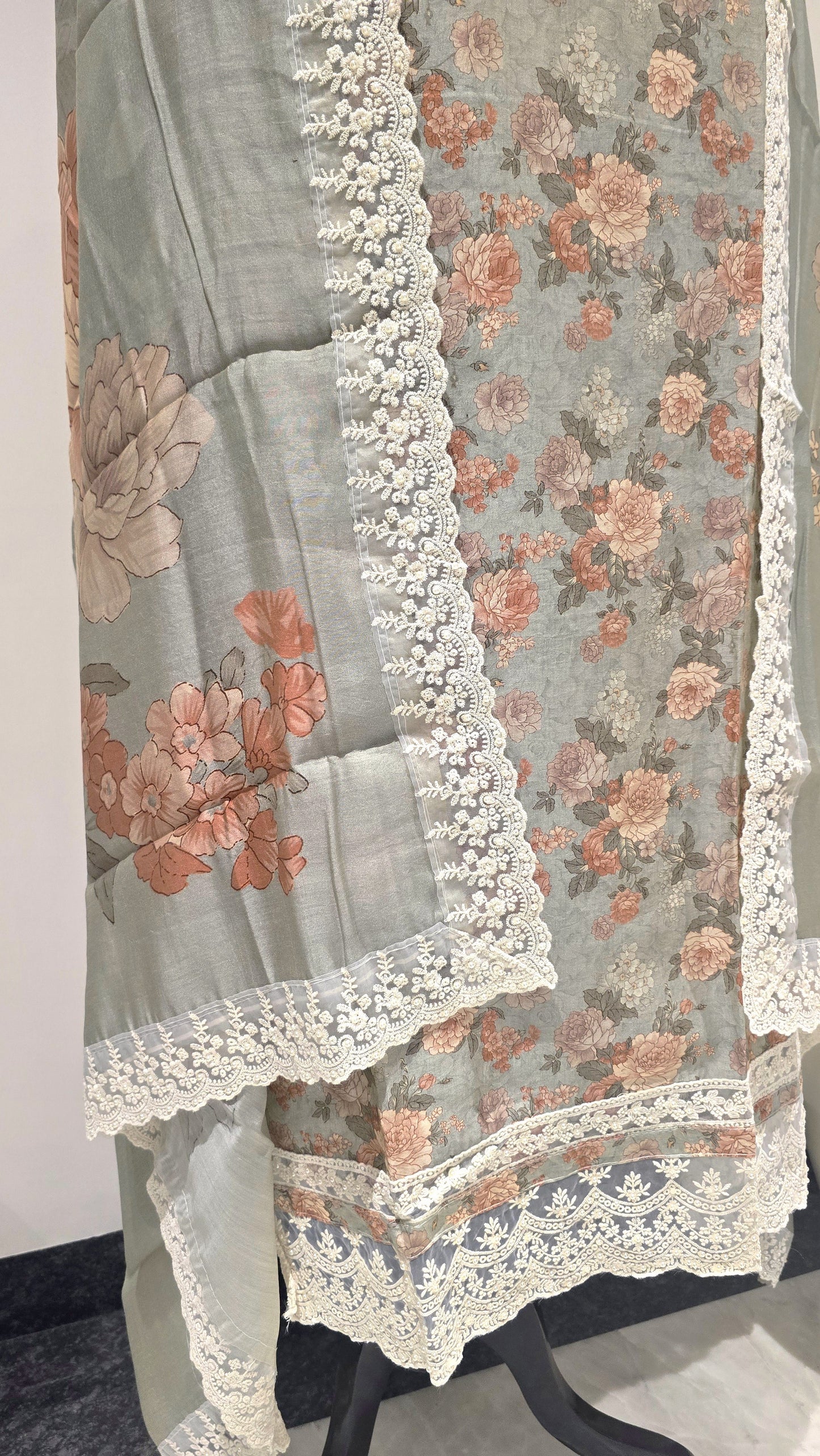 Grey Pakistani Style Studio Suit