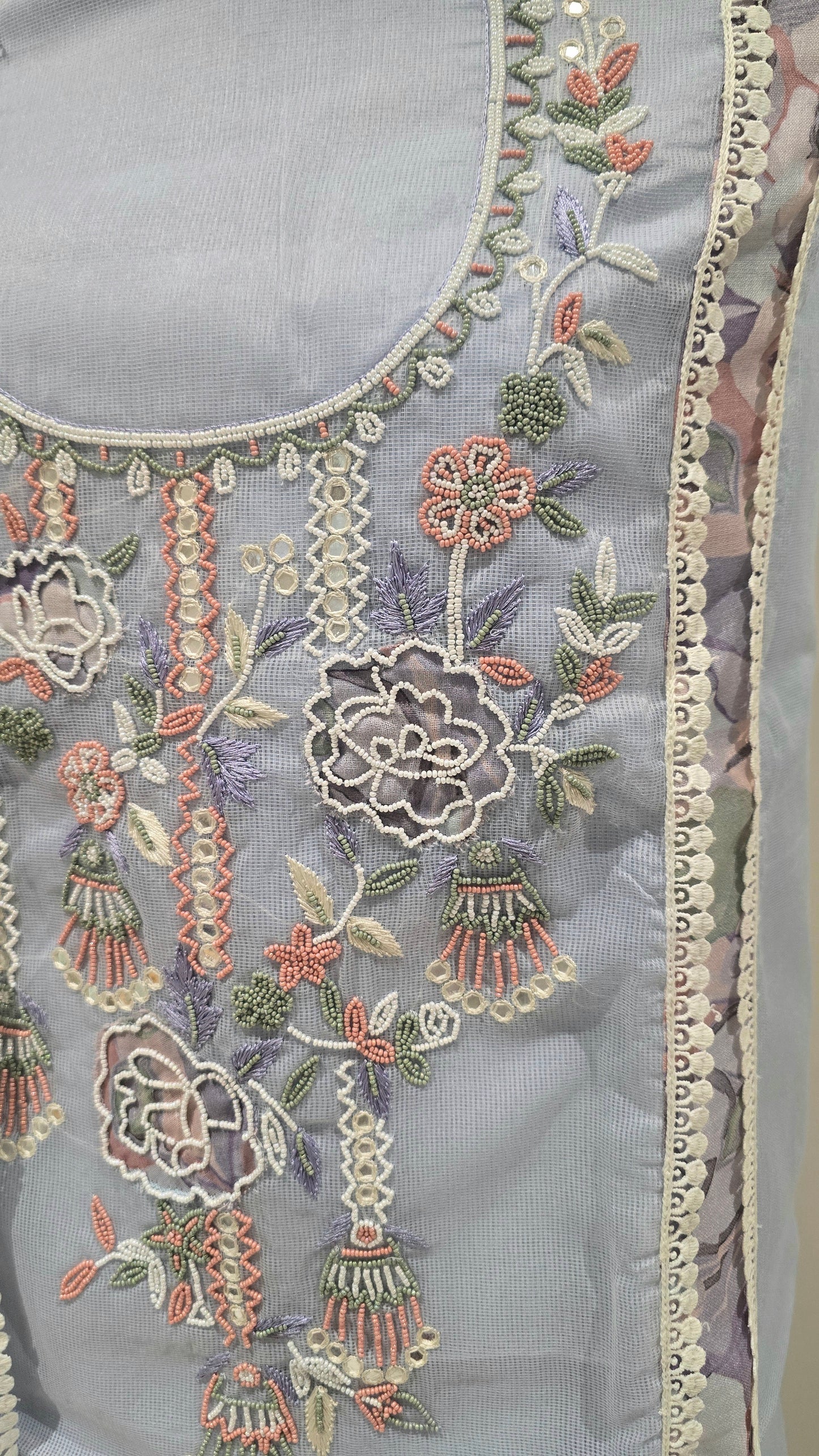 Blue Baag Mehak Beaded Suit