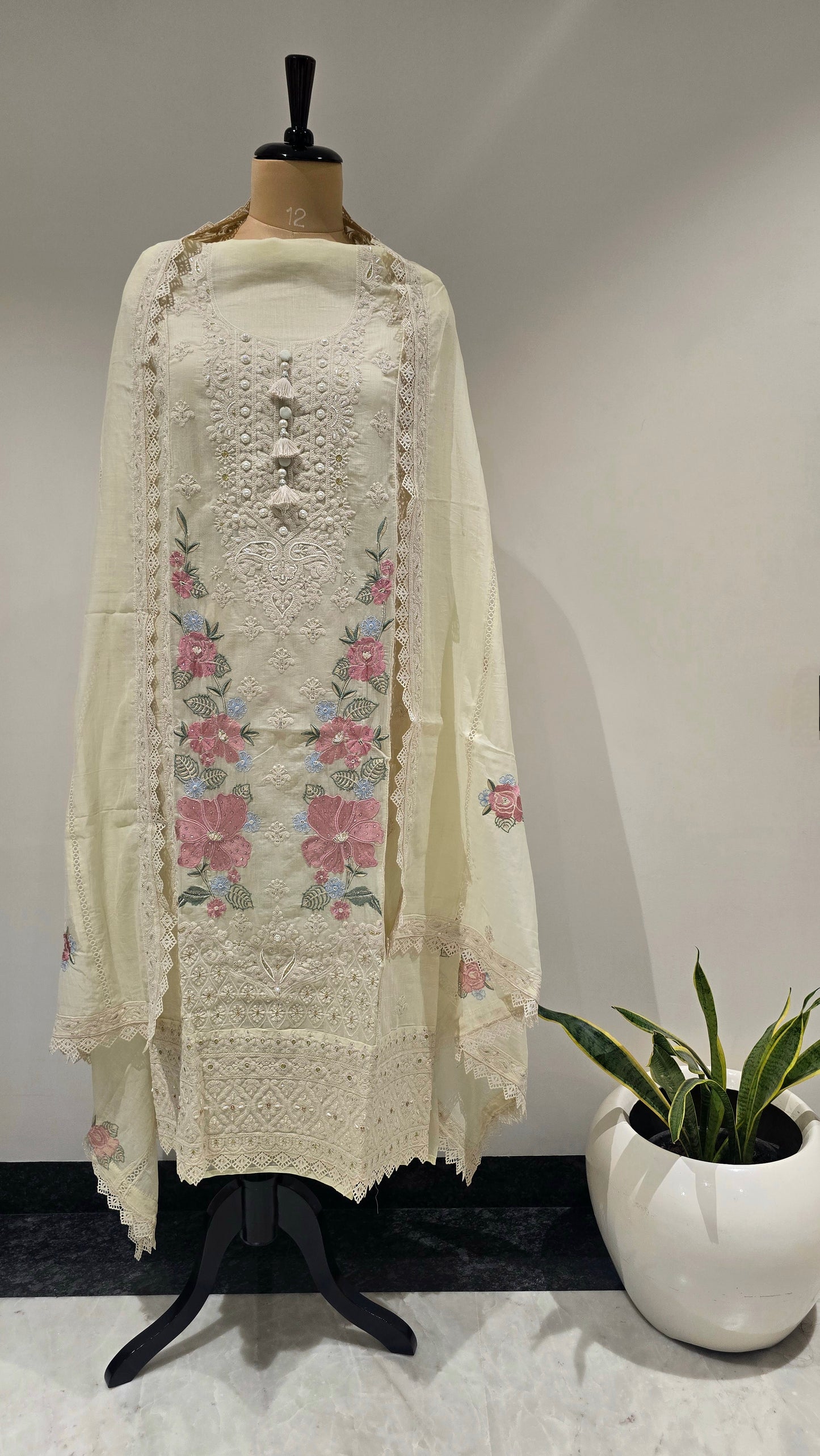 Yellow Gulnaar Signature Suit