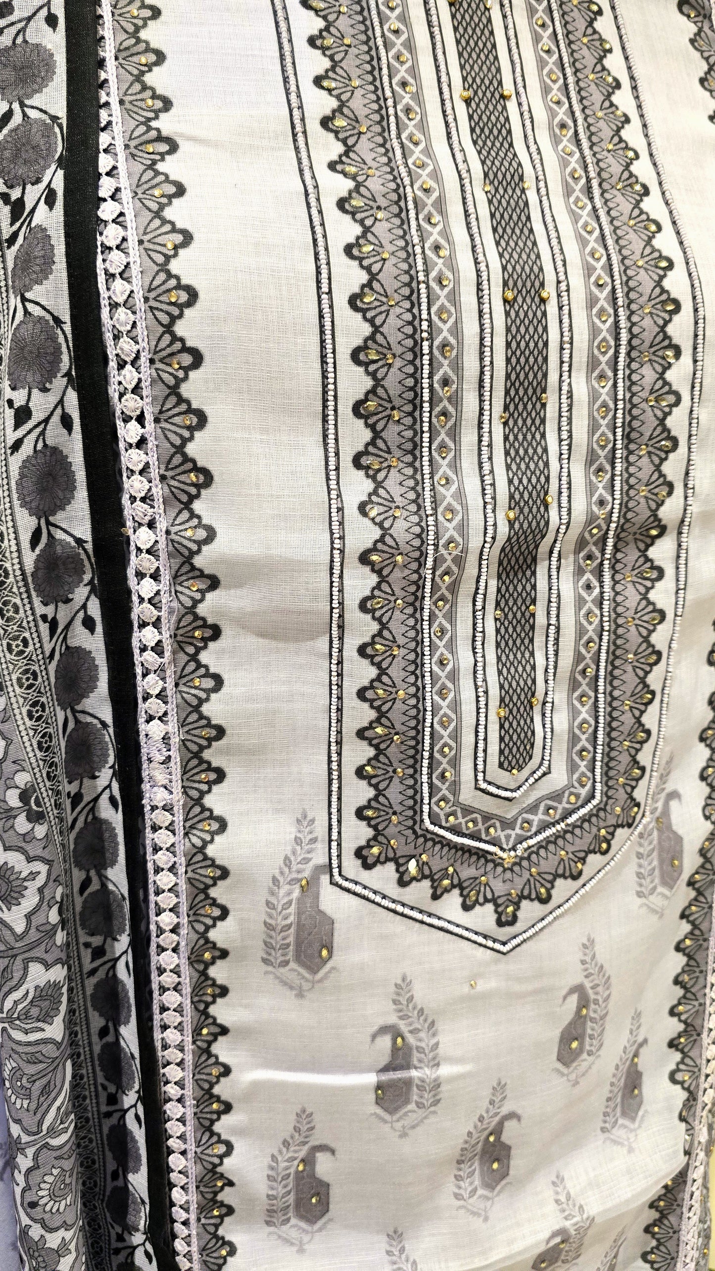 Purple Kavya Printed Suit