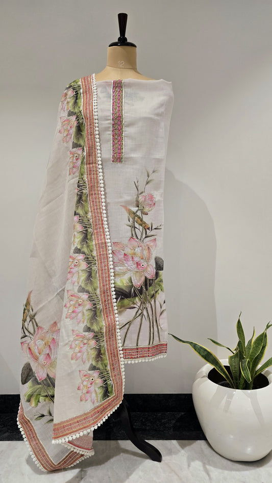 Handpainted Kamalini Signature Suit