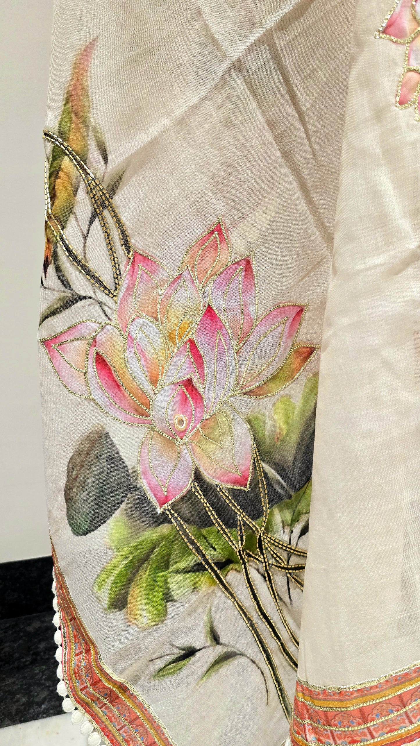 Handpainted Kamalini Signature Suit