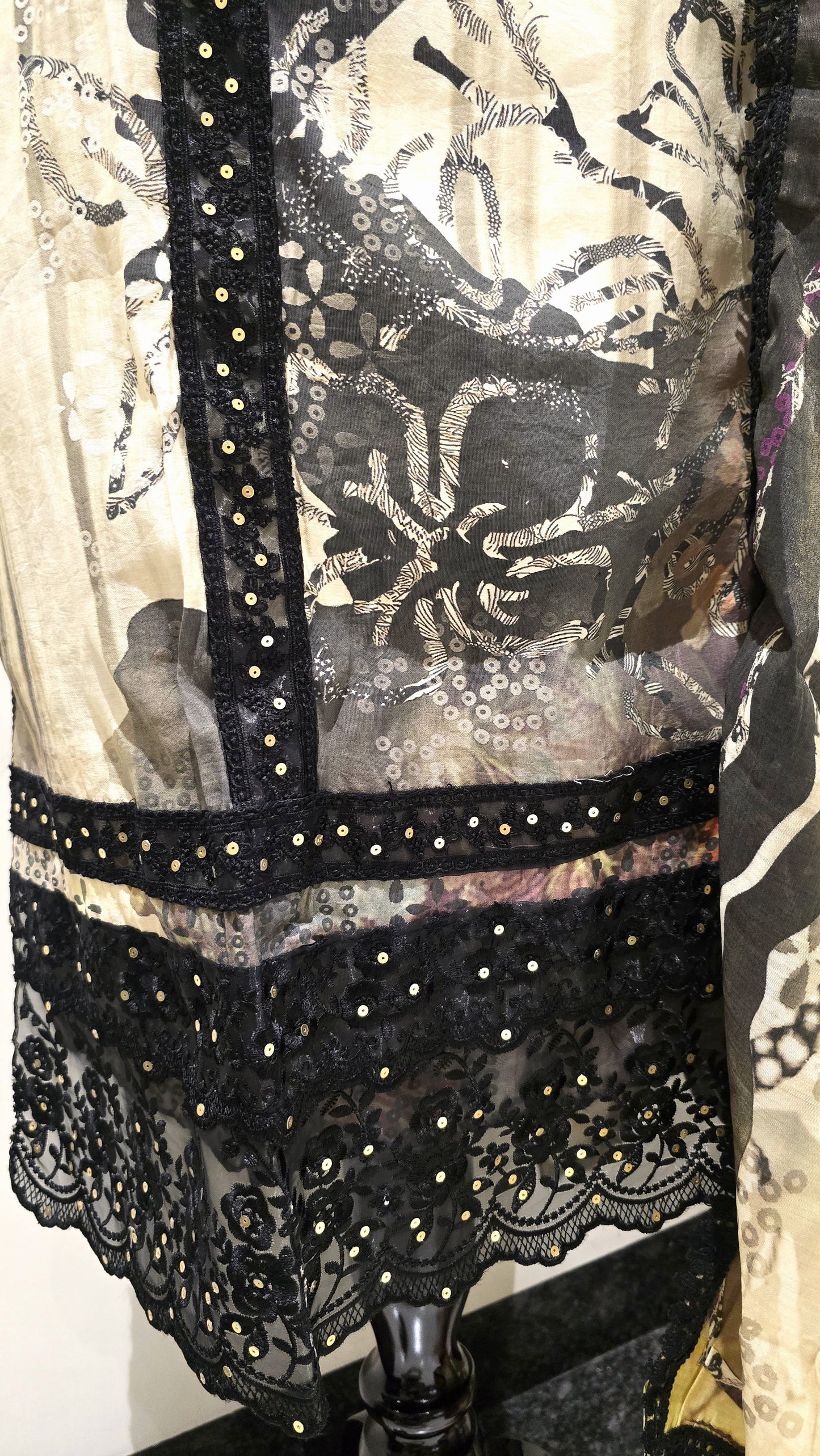 Nocturnal Petal Pakistani Style Suit